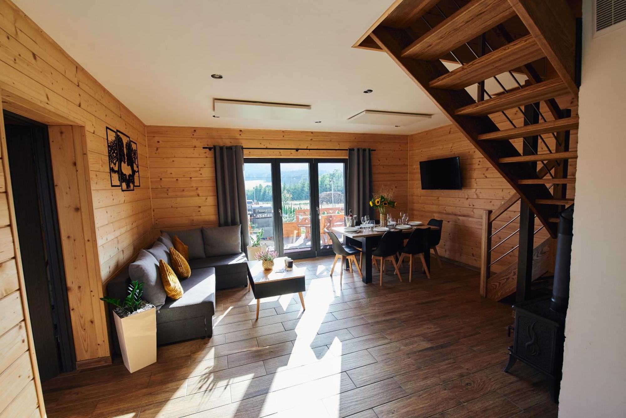 Osada Orlica Klimatyczne Domki Z Widokiem Na Gory I Termalnym Spa Sauna Jacuzzi 4 Km Od Zieleniec Ski Arena Lasowka Buitenkant foto