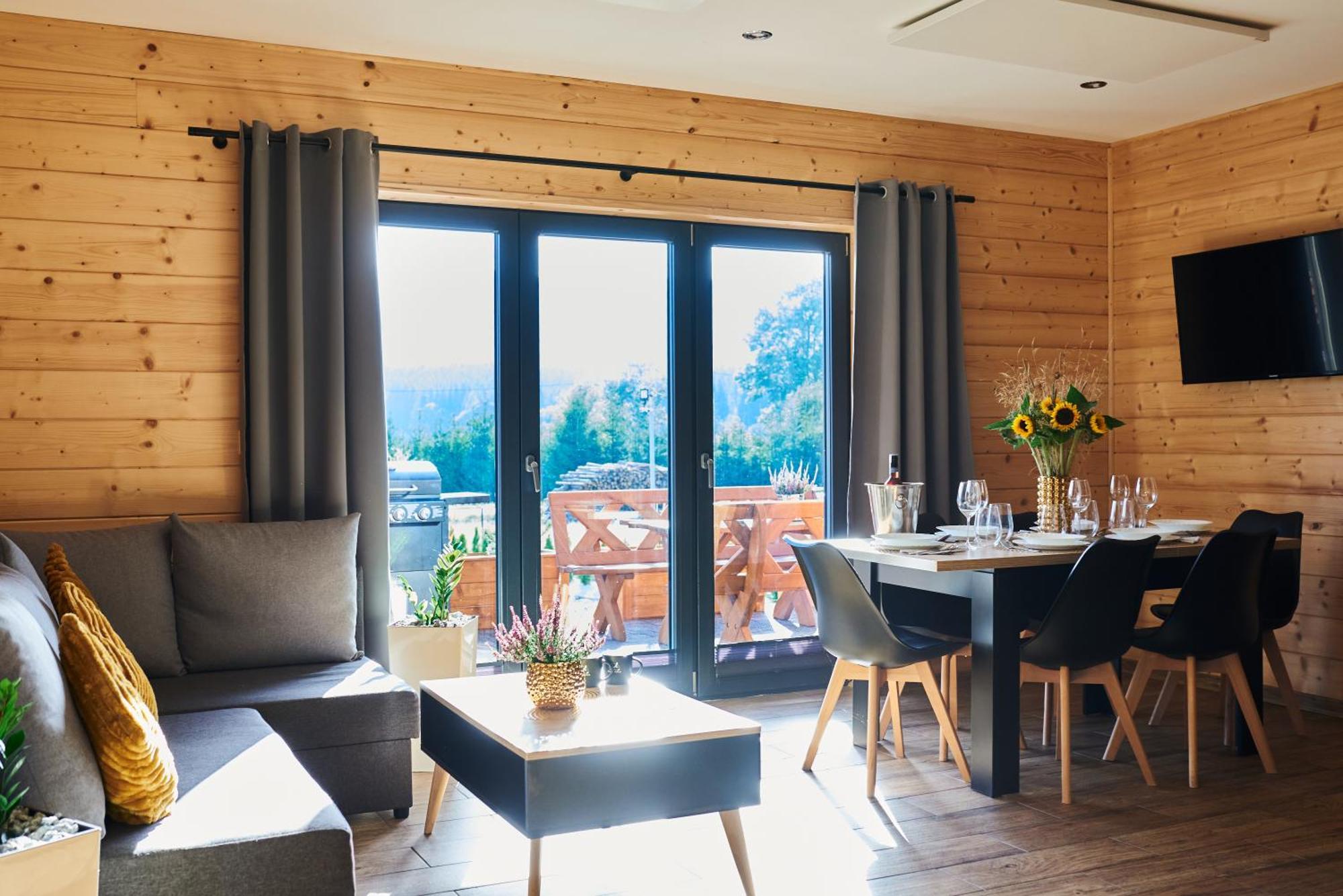 Osada Orlica Klimatyczne Domki Z Widokiem Na Gory I Termalnym Spa Sauna Jacuzzi 4 Km Od Zieleniec Ski Arena Lasowka Buitenkant foto