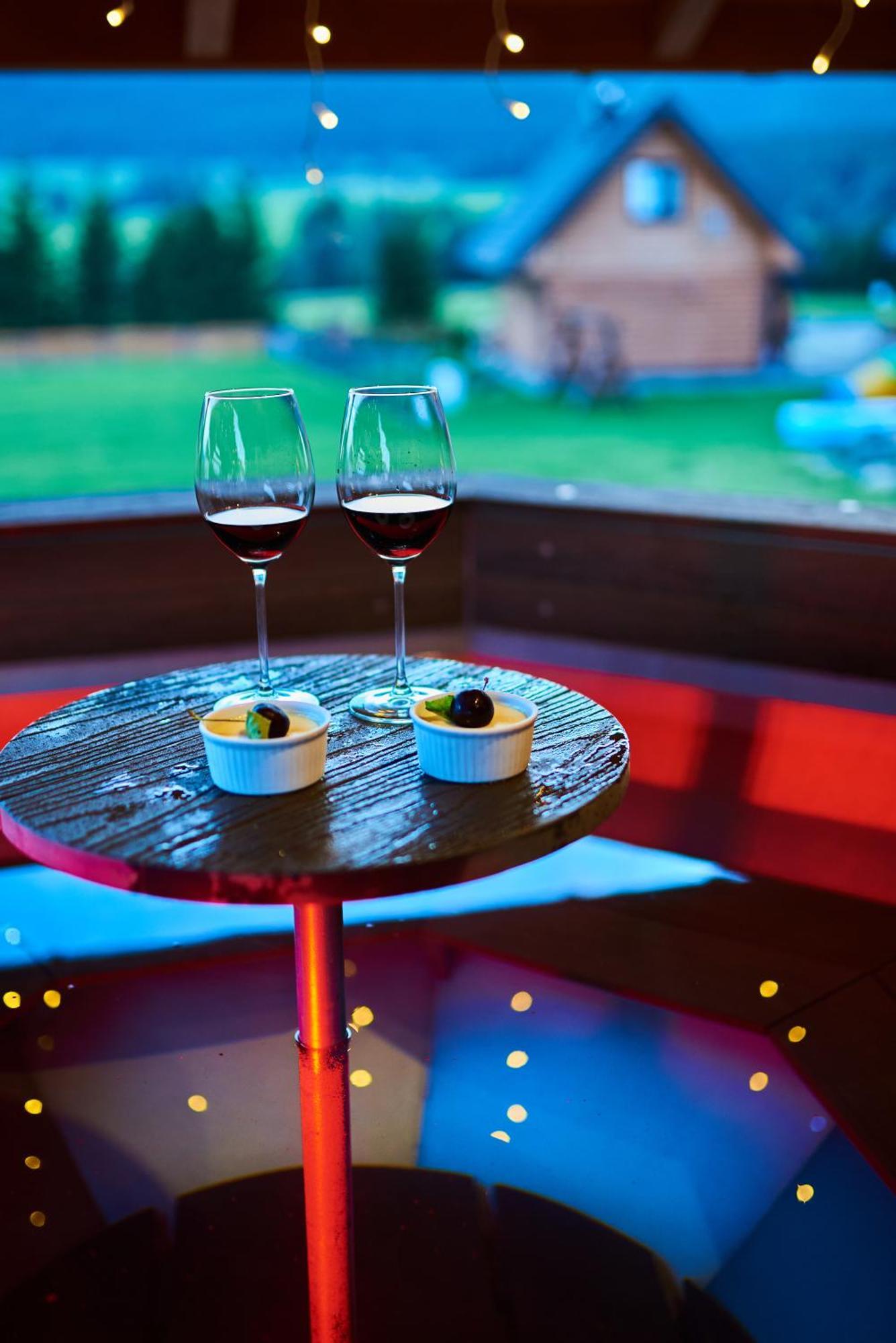 Osada Orlica Klimatyczne Domki Z Widokiem Na Gory I Termalnym Spa Sauna Jacuzzi 4 Km Od Zieleniec Ski Arena Lasowka Buitenkant foto