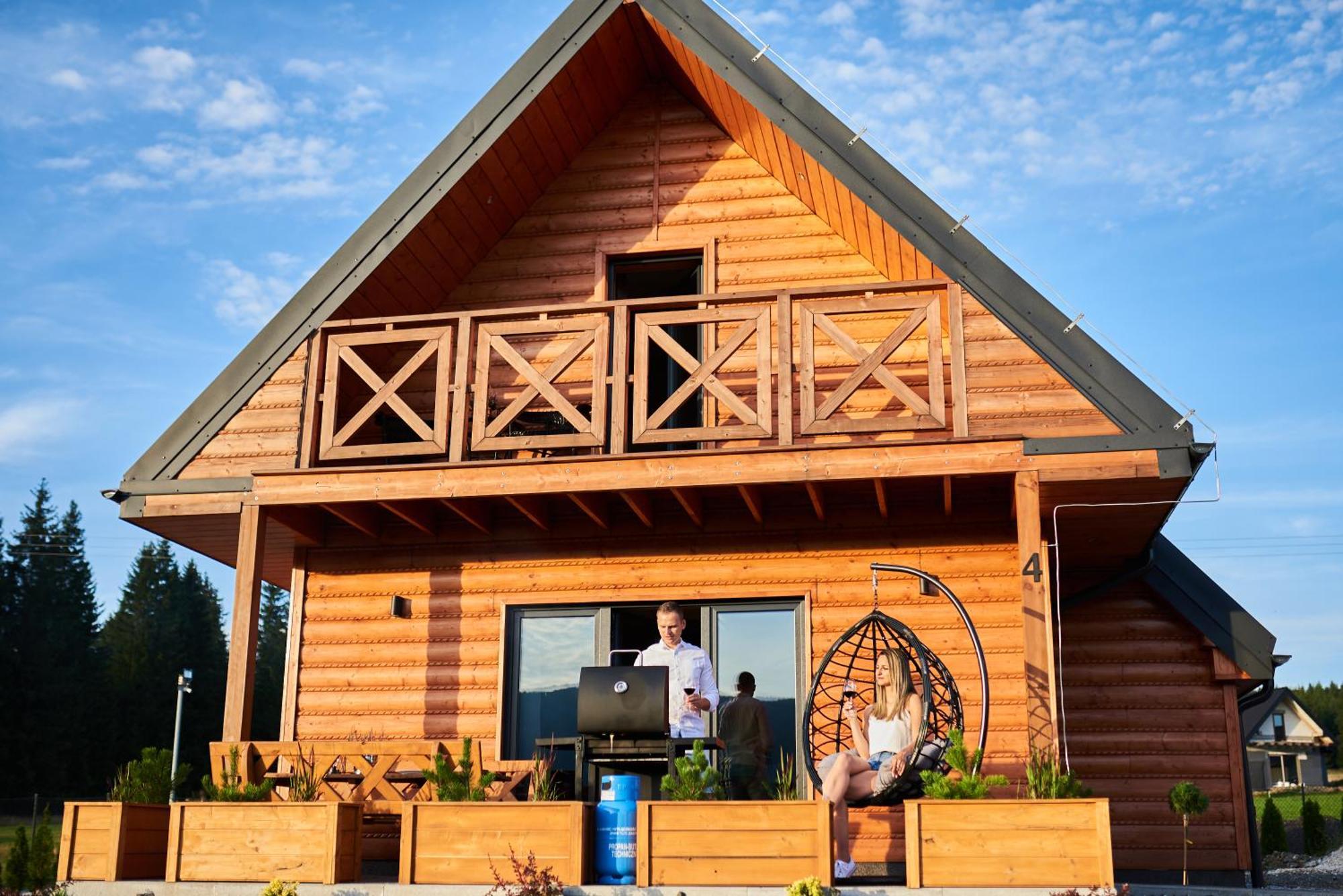 Osada Orlica Klimatyczne Domki Z Widokiem Na Gory I Termalnym Spa Sauna Jacuzzi 4 Km Od Zieleniec Ski Arena Lasowka Buitenkant foto