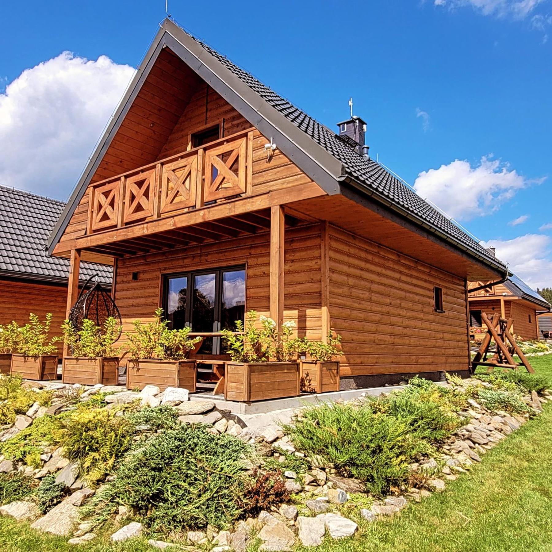 Osada Orlica Klimatyczne Domki Z Widokiem Na Gory I Termalnym Spa Sauna Jacuzzi 4 Km Od Zieleniec Ski Arena Lasowka Buitenkant foto